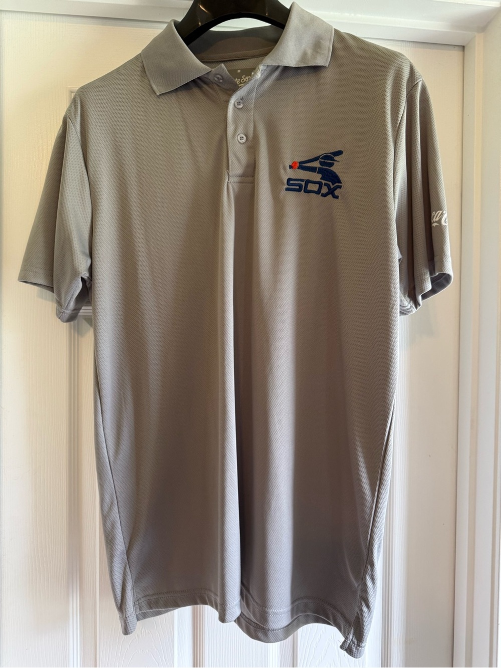 White Sox Light Gray Performance Polo